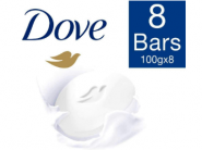 Flat 40% Off: Dove Cream Bar 100g (Pack of 8) at Rs. 321