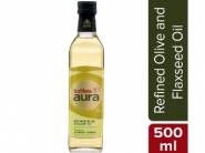 Saffola Aura Refined Olive & Flaxseed Oil, 500 ml @ Rs.235