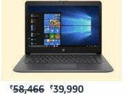 Stock Added: HP 14 Core i5 8th Gen 8 GB Laptop At Rs. 39990 + 10% Via SBI Cards