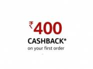 Save Up to 50% off on Grocery + Flat 400 Cashback On First Order