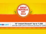 All Users - Great Republic Day Sale [ Up to 80% off + 10% SBI Off ]