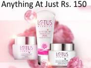 Never Before Offer : Anything On Lotus at Just Rs. 150 + Free Goodies [ Including Shipping ]