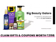 Back Again : FREE St. Botanica Shampoo & Conditioner Kit Worth Rs. 178 + Extra Reward !!