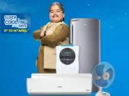 Super Cooling Days Dhamaka : Up To 65% Off + Rs. 1500 Bank Off + Up To Rs. 1950 FKM Cashback 