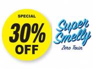 Supersmelly Exclusive Sale - Flat 30% Off Sitewide + Extra 20% FKM Cashback [ No Min Order ]