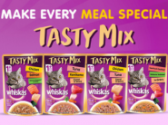 All Over India : Get FREE Samples Of Whiskas Tasty Mix Cat Food