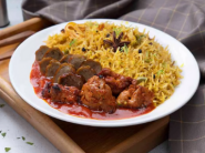 Special Treat - Chicken Rice Bowl With Chicken Tikka At Rs. 27 