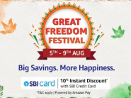 [ Day 2 ] Amazon Great Freedom Festival - Up to 80% off on Top Categories + 10% SBI off