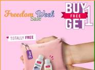 Freedom Sale - B1G1 FREE Sitewide + FREE Stuff + Rs. 350 FKM Cashback