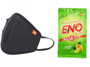 Outdoor Mask [ Pack of 5 ] + Eno [ Pack of 2 ] At Rs. 29 Each