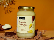 Back In Stock- Organic Cow Ghee (500ml) At Rs.237 + Free Delivery