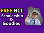 FREE HCL Scholarship + Extra Rs.50 + Upto 1 Lakh