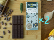 Pure Cocoa Beans - 87% Dark Chocolate (Pack of 2) At Rs.50 Each