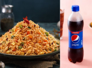 Order Veg. Garlic Rice & Pepsi At Just Rs.2 + Free Delivery