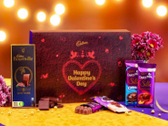 Personalised Valentines Gift Box + Dark Chocolates At Rs.472
