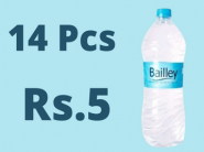 NEVER BEFORE - Bailley Water (500 ml X 14) At Just Rs.5