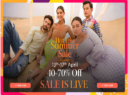 Hot Like Summer Sale: 40-70% Off On Top Brands + Extra FKM Cashback