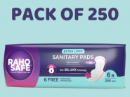 LAST FEW DAYS - Pads [ 240 + 10 Pcs ] At Just Rs.2 Each