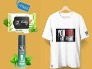 NEW LAUNCH: Be-Lead T-shirts (Pack Of 2) At Rs.187 Each + 2 Freebies 