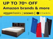 Up To 70% off On - Amazon Basics, Solimo, Symbol And Many More !!