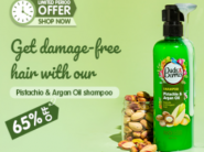 Exclusive Sale - Flat 65% off on Pistachio Shampoo & Facewash + Rs.400 FKM CB !!