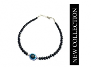 Last Day - Evil Eye Beaded Golden Anklet At Just Rs.26 !!