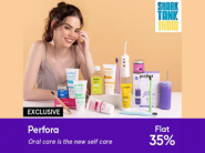 Shark Tank Listed - Perfora At Flat 35% Off + Rs.300 FKM CB !!