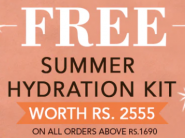 Live Now - Free Hydration Kit Worth Rs.2250 + Rs.800 FKM CB !!