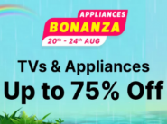 TV & Appliances Bonanza !! Upto 75% OFF + FKM CB !!
