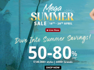 Mega Summer Sale !! Get [50% - 80%] Off + Extra FKM CB