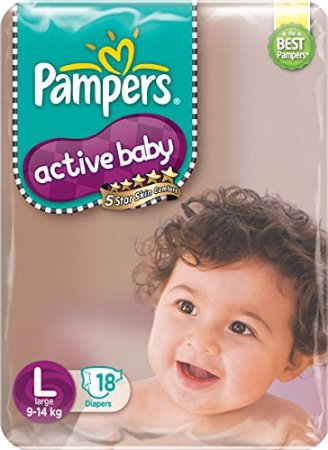 pamper active baby large