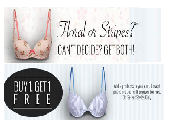 LOVE COLLECTION 2015 - Lingeries At Buy 1 Get 1 Free.