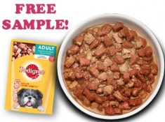 pedigree gravy free sample