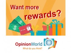 Free Amazon & Flipkart Gift Cards With Opinion World Survey !!