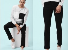 Best Buy - Men's Black Jeans At Rs.594 [ Including Shipping ]