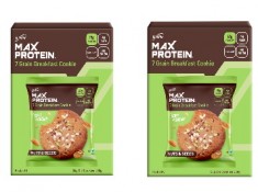 Healthy Offer - Max Protein Cookies (Pack Of 12) At Rs.24 Each