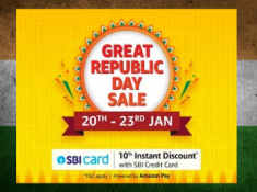 Amazon Great Republic Day Sale 21 Get Upto 80 Off 23rd Jan