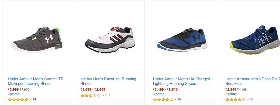 adidas men's razor m1 running shoes flipkart