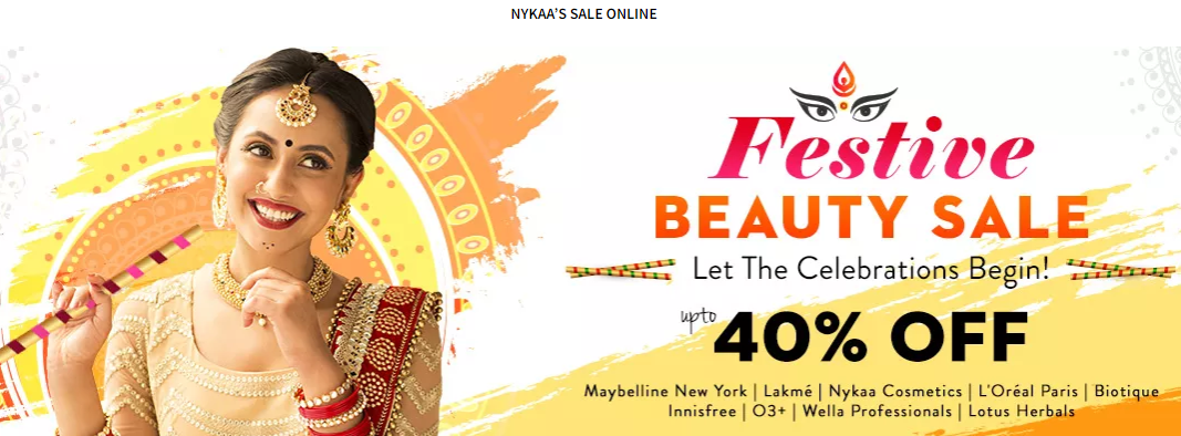 Nykaa Dussehra Sale: Upto 50% off on Top Makeup Brands M.A.C, Loreal ...