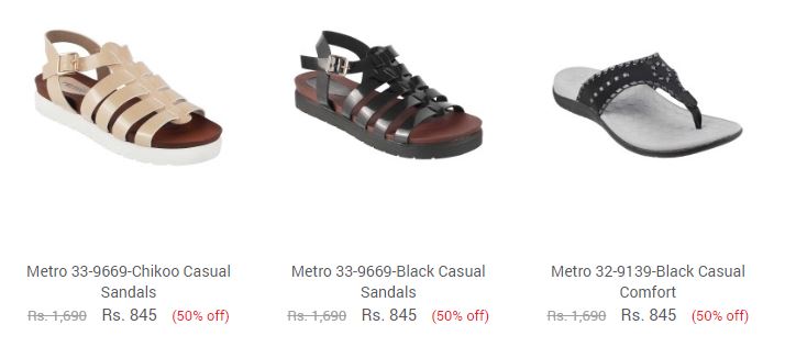 metro footwear online sale