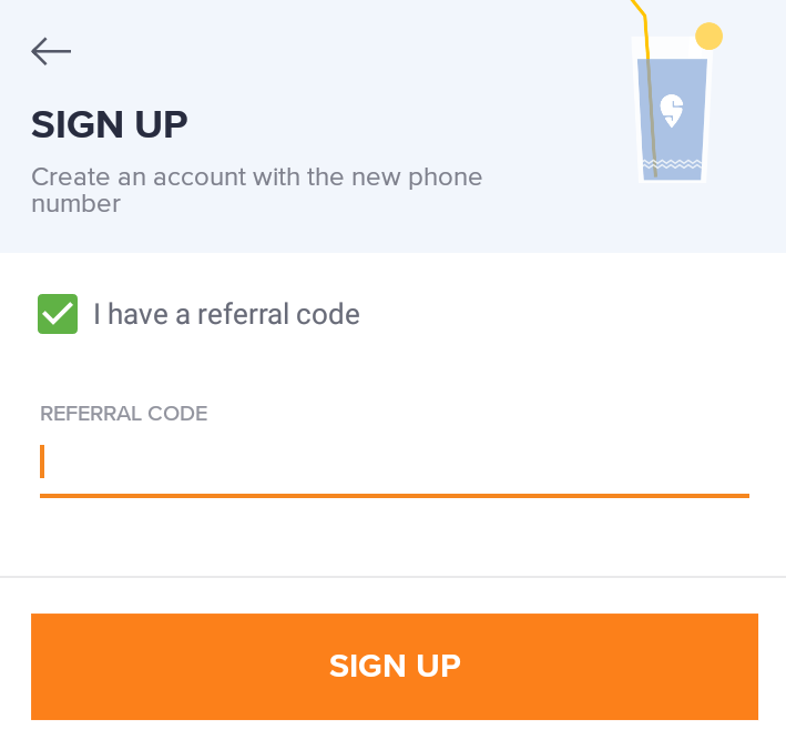 new user promo code for swiggy