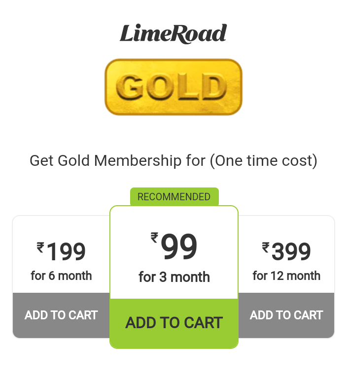 Limeroad new cheap user offer