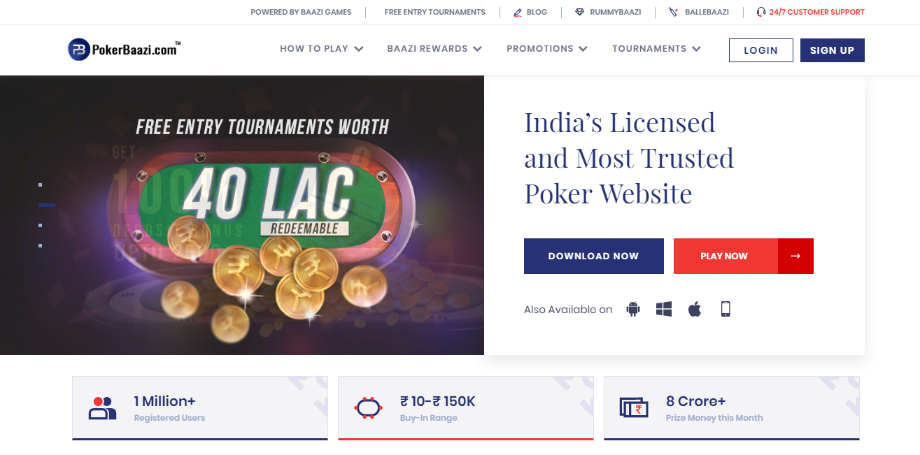 Top 10 Poker Sites In India