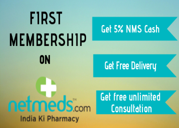 Netmeds share store price