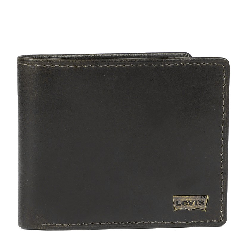 LEVI'S Men Casual Black Genuine Leather Wallet Black - Price in India |  Flipkart.com