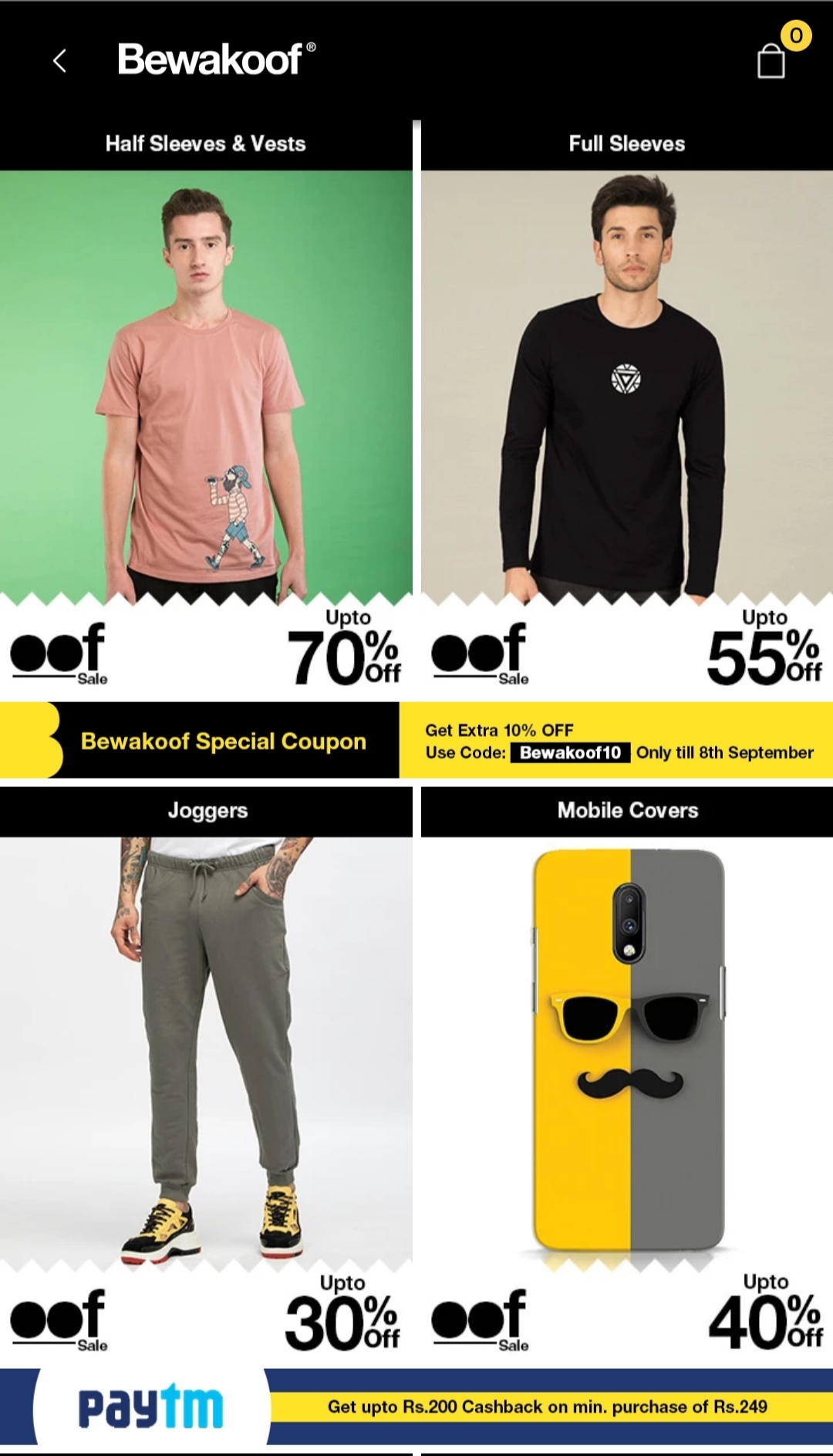 Get Bewakoof Products Worth Rs. 400 For FREE !! Grab Now