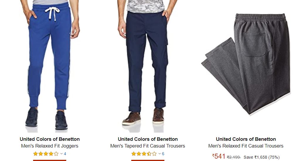 Best Buy: UCB Joggers at Flat 80% Off Starts @ 519 + Free Shipping