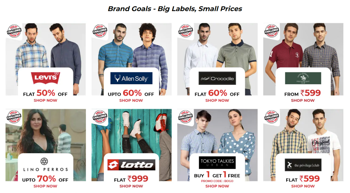 Brand Factory Offers - Flat 50% Off + Extra 20% Off Via Paytm