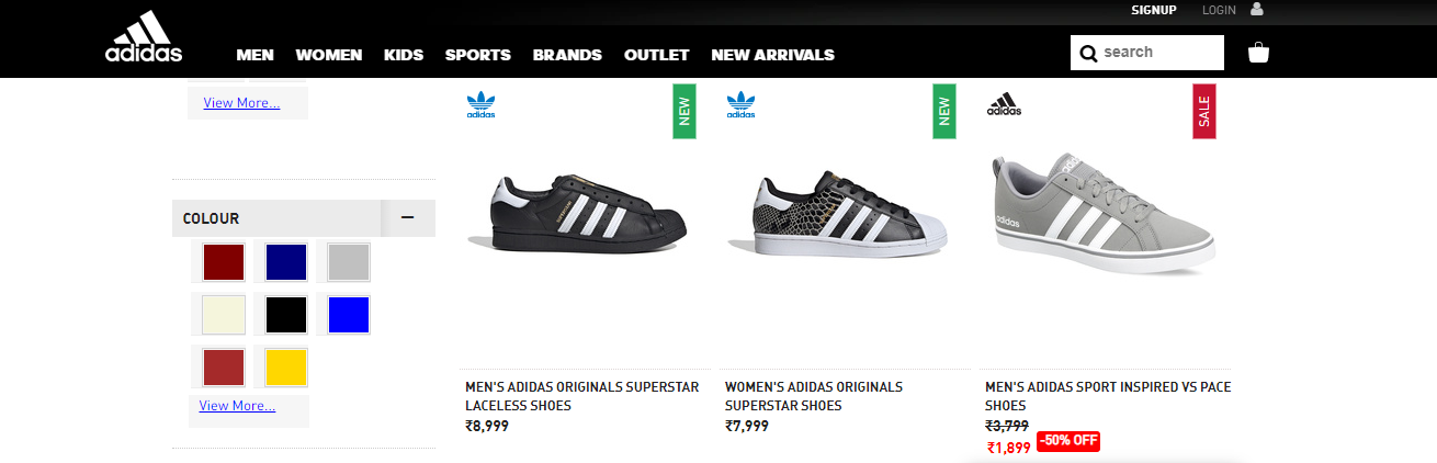 adidas india online offers