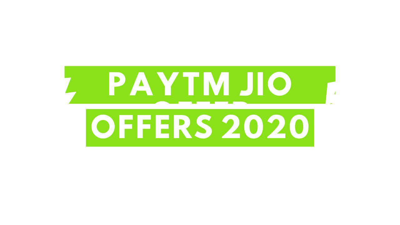paytm first jio recharge offer